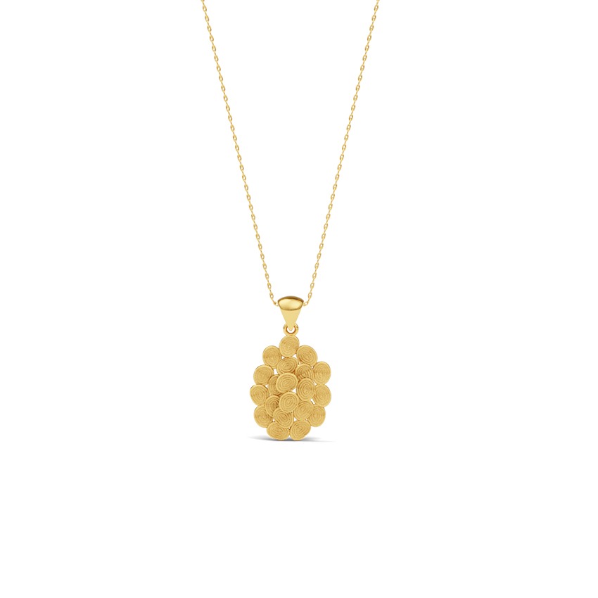 Luvisha 22KT Gold Pendant