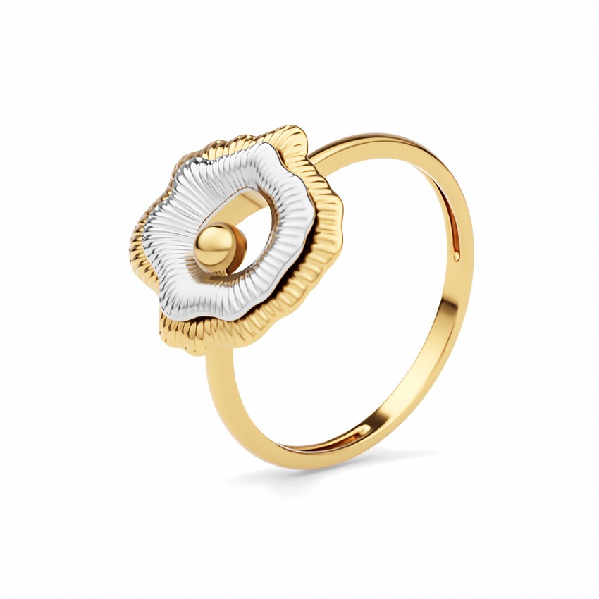 Zivitha 22KT Gold Ring