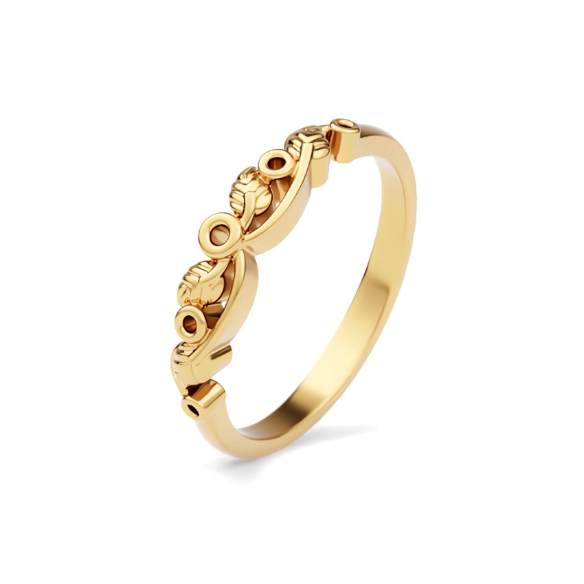 Trishya 22KT Gold Ring