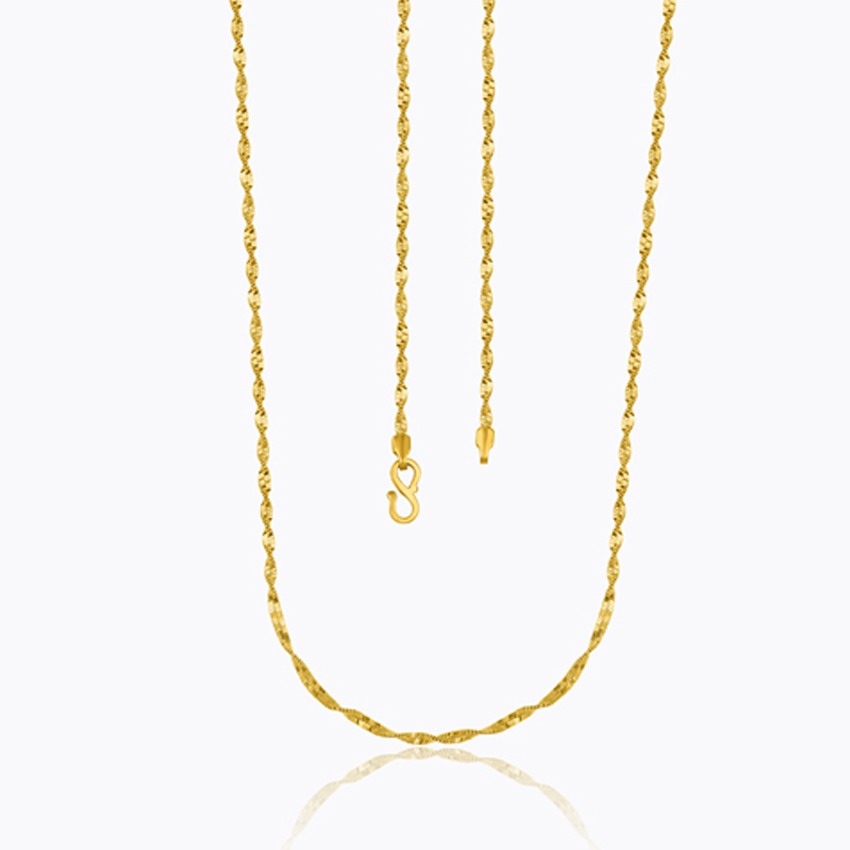 Ravishing Disco 22Kt Gold Chain