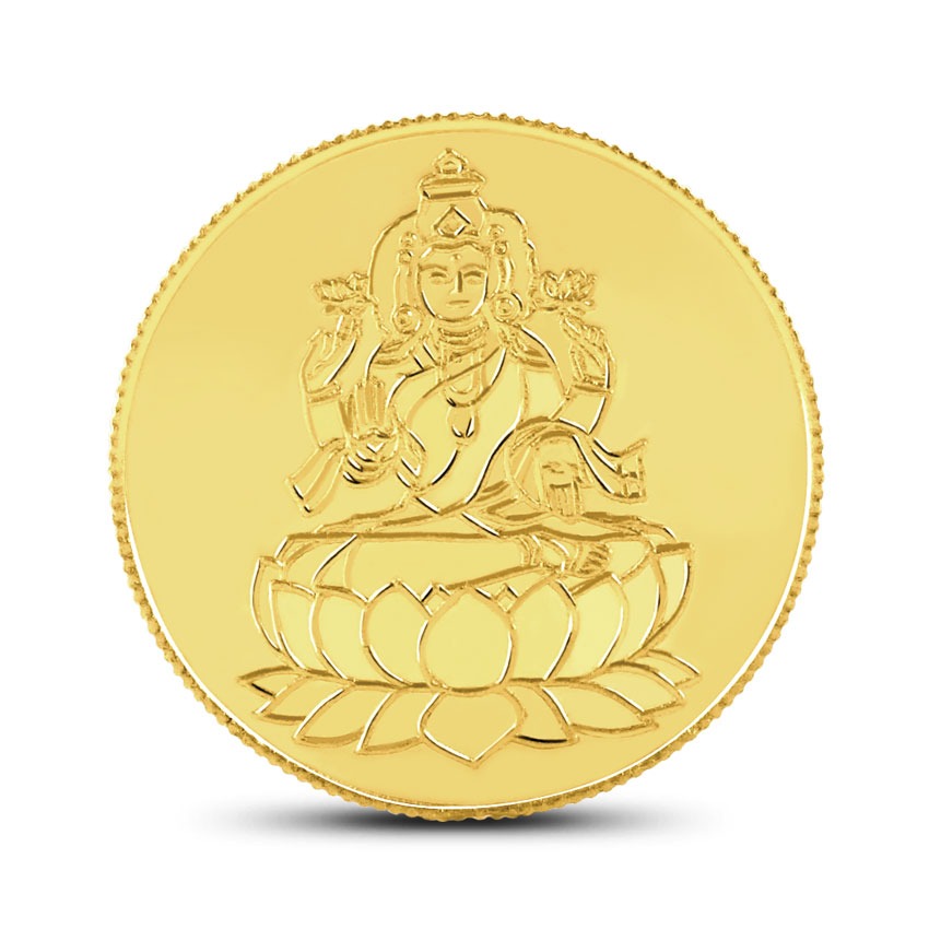 4g, 22Kt Lakshmi Gold Coin