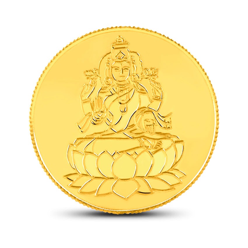 10g, 24Kt Lakshmi Gold Coin