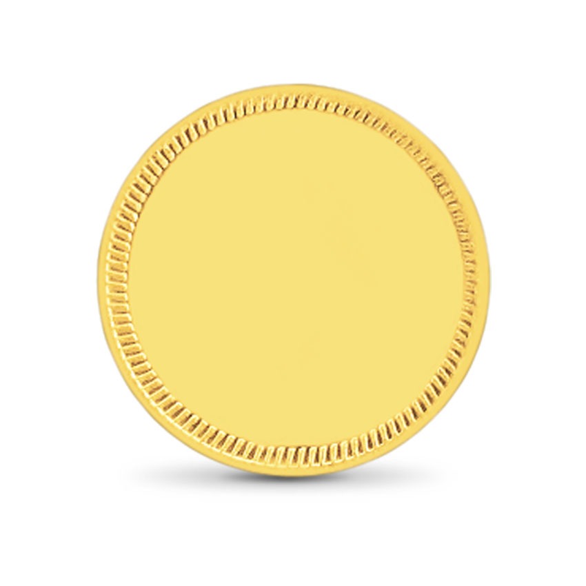 1g, 22Kt Plain Gold Coin