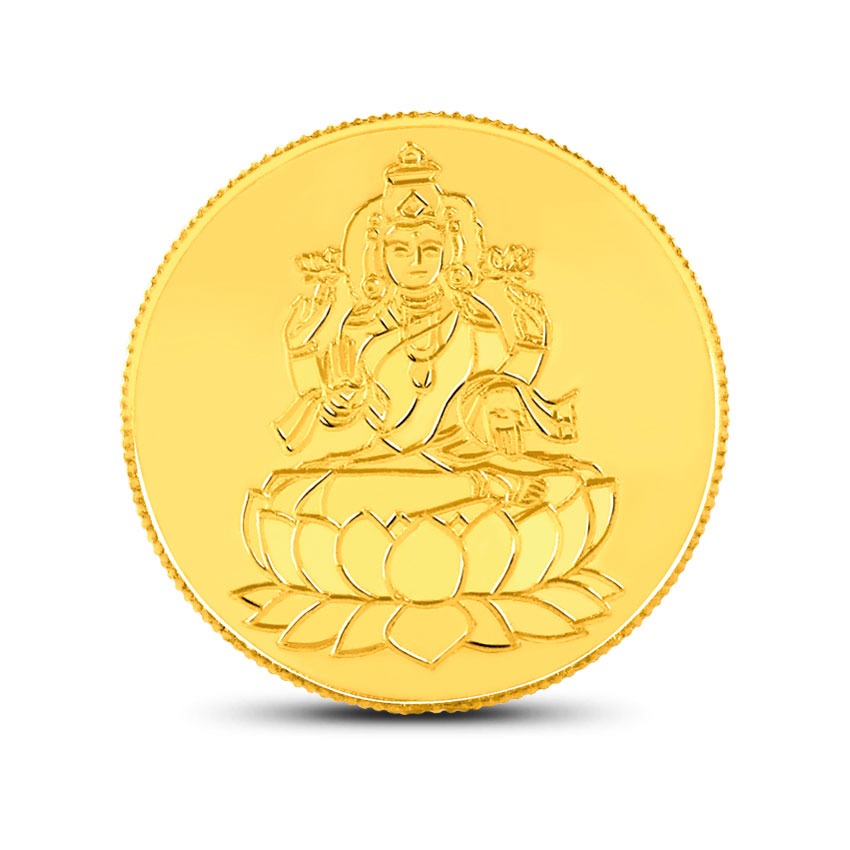 5g, 24Kt Lakshmi Gold Coin