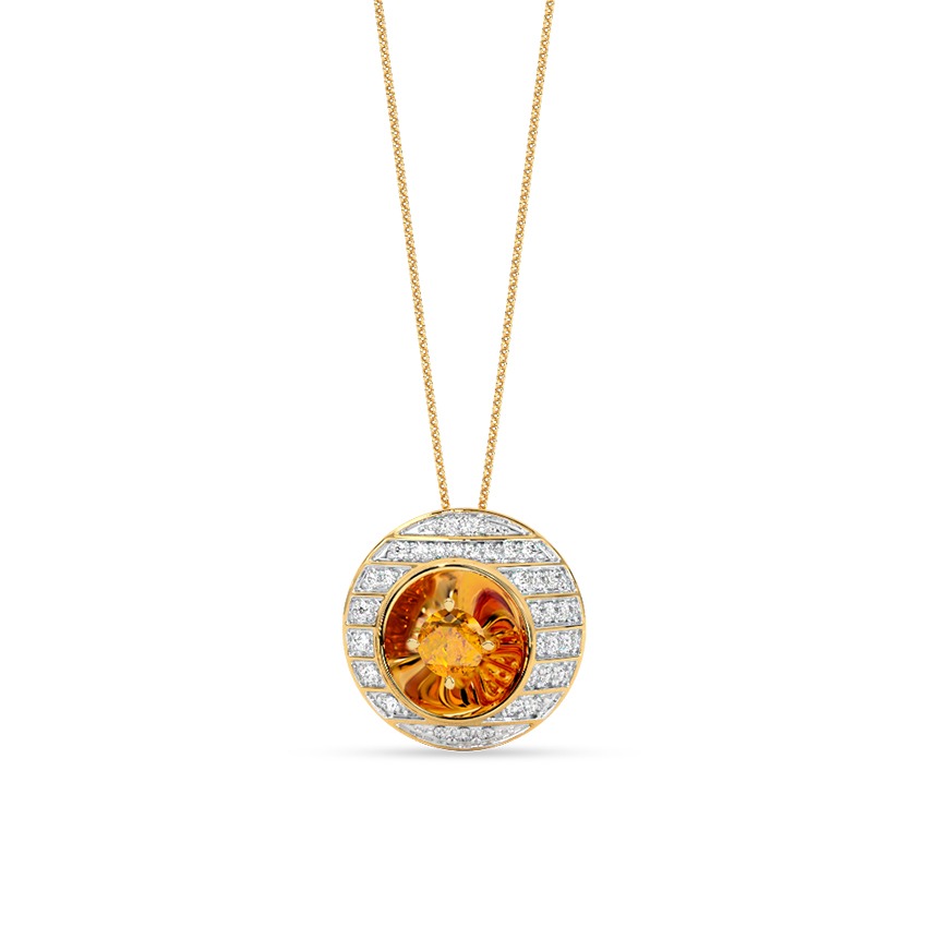Solstice Beacon Gemstone Pendant