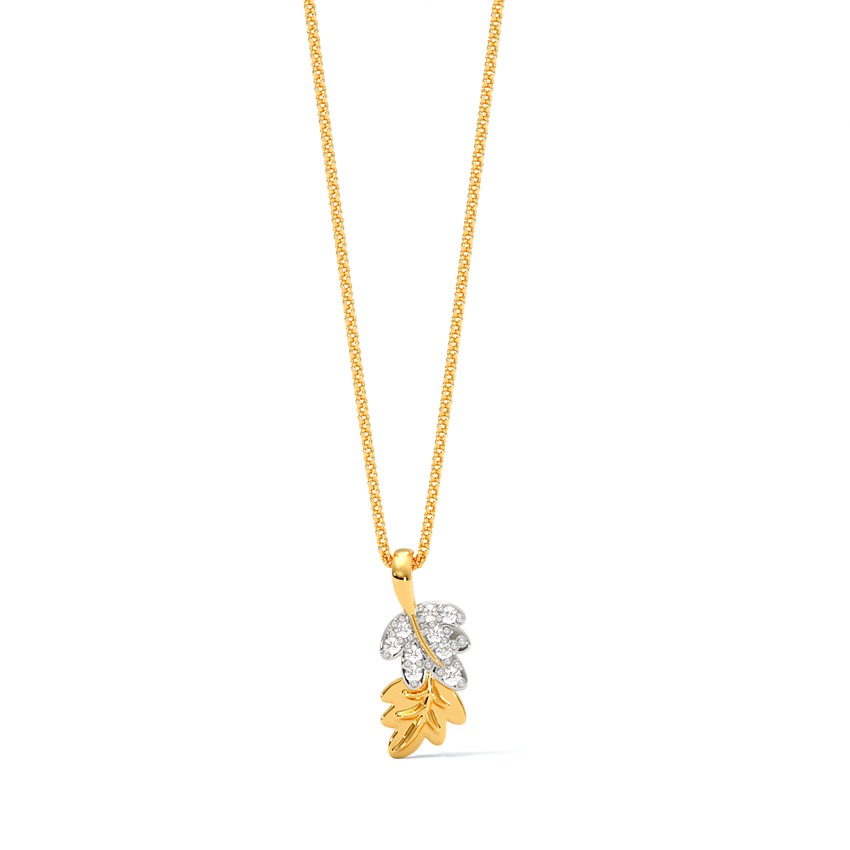 Maple Shine 9KT Diamond Pendant
