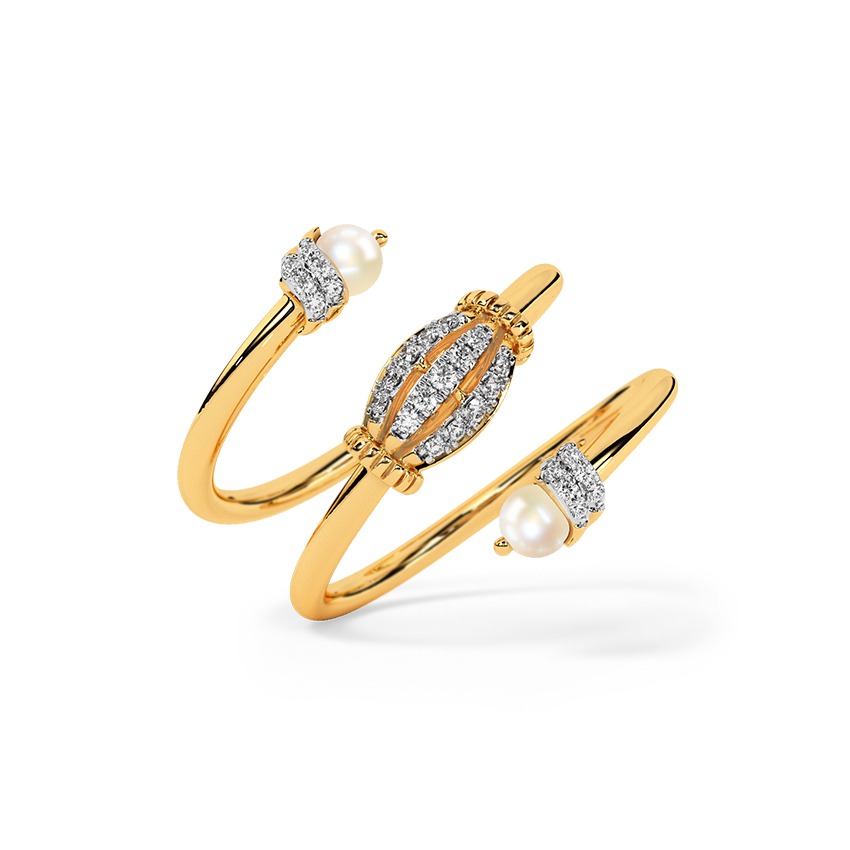 Felina Spiral Diamond Ring
