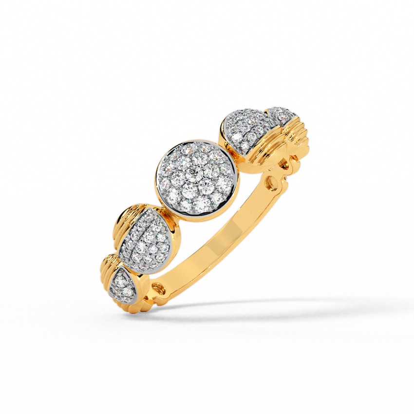 Serene Orbit Diamond Ring