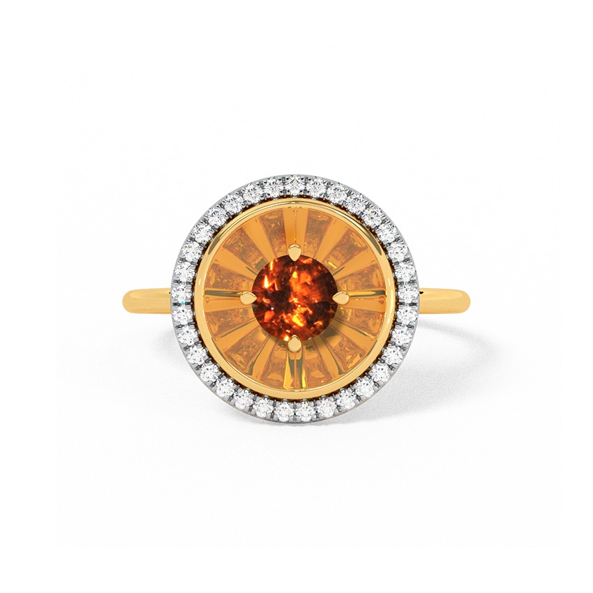 Glare Prism Gemstone Ring