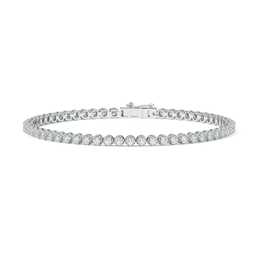 Cosmic Bond Diamond Tennis Bracelet