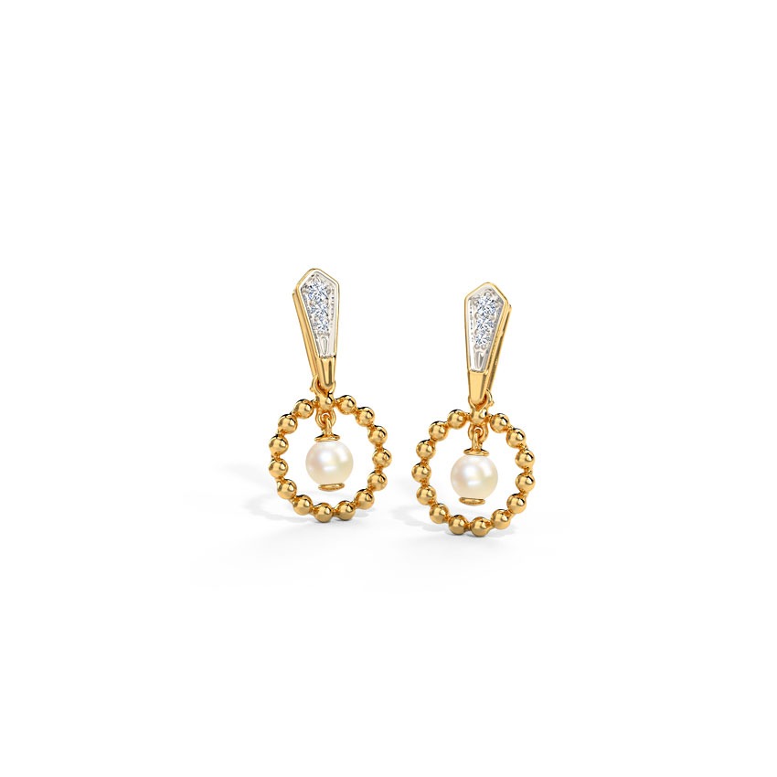Hazel Glorious Pearl Drop Earring