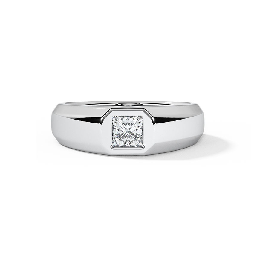 Nick Solitaire Ring for Men