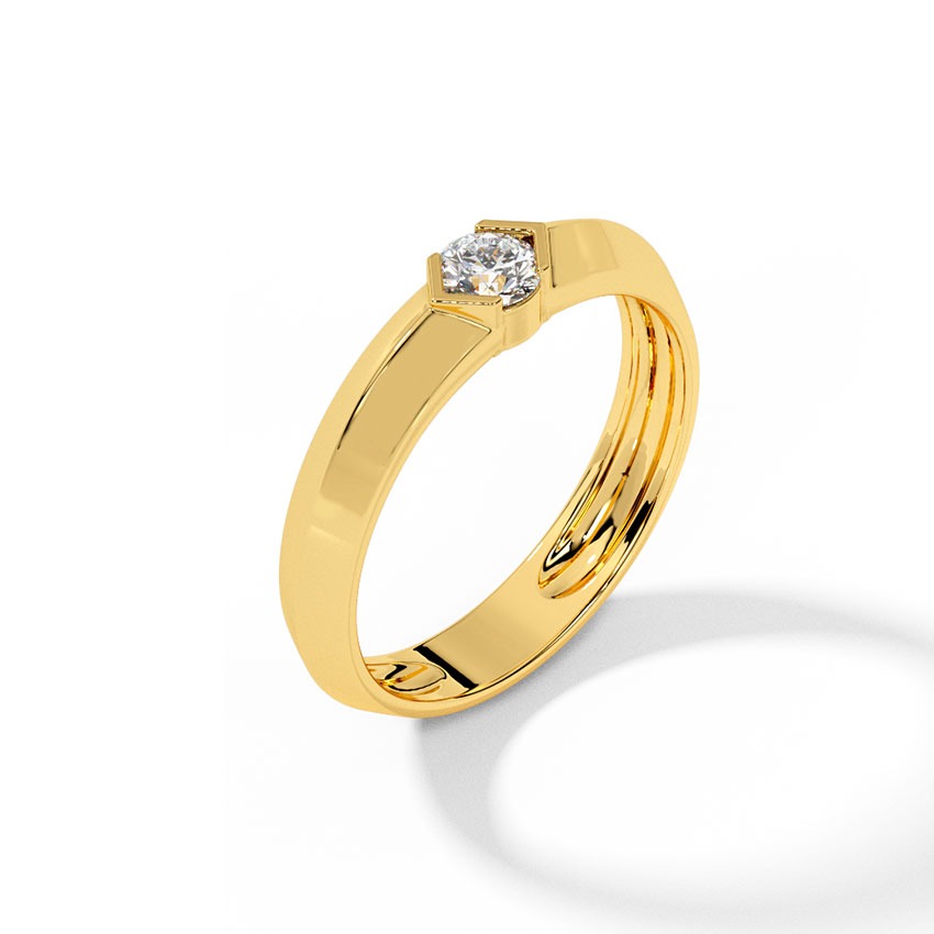 Mason Solitaire Ring for Men