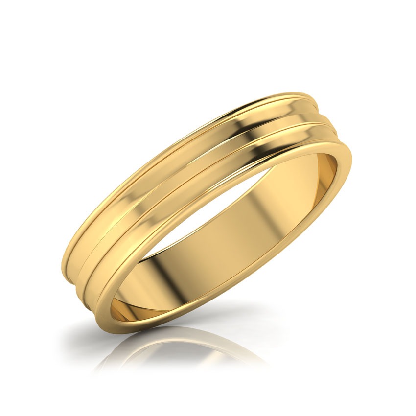 Iris Gold Band for Her
