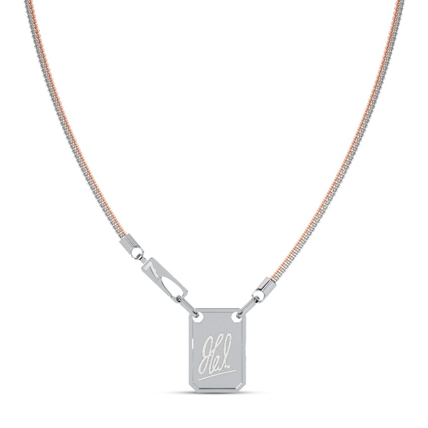 The Leader Line Platinum Chain for Men