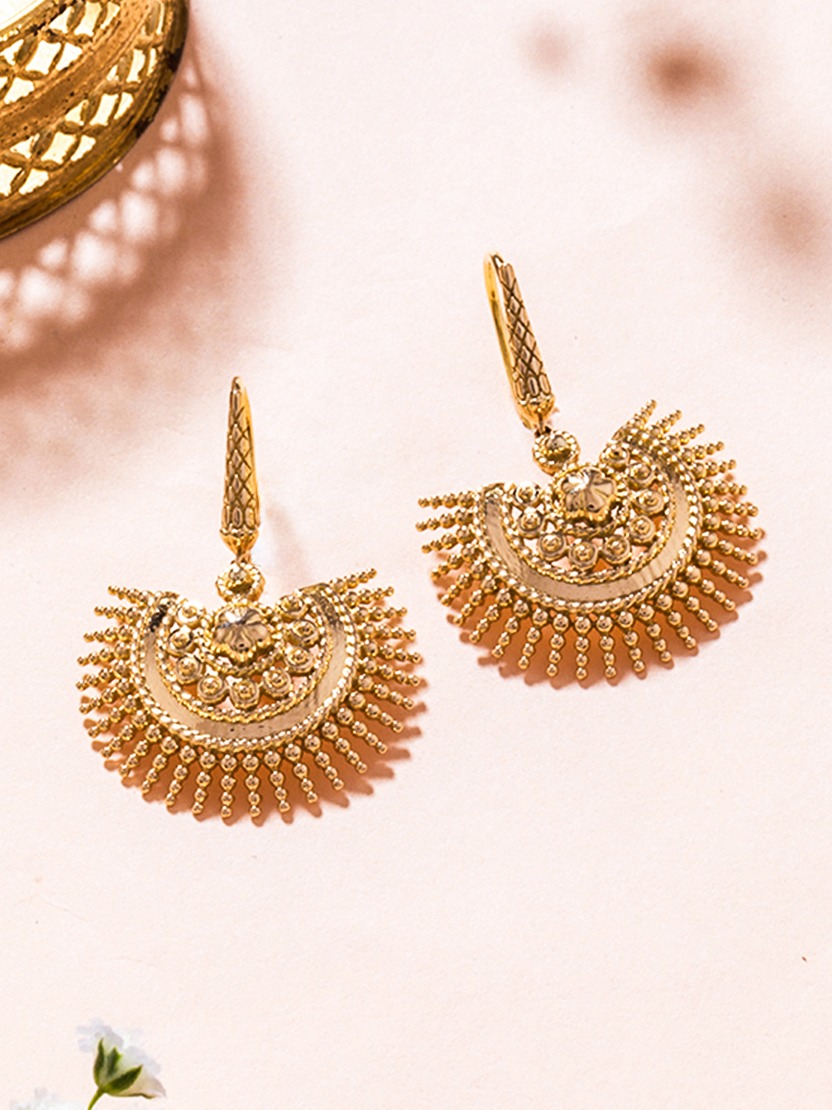 bridal gold earrings designs