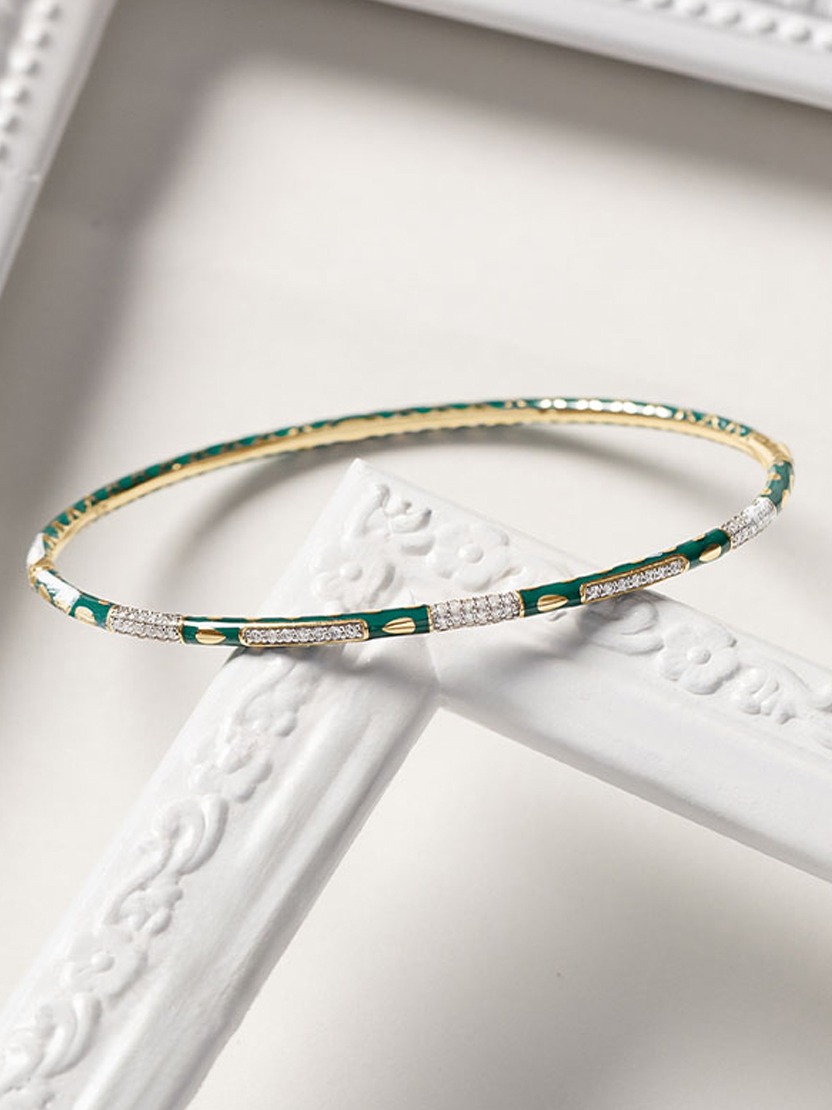 weightless gold bangles