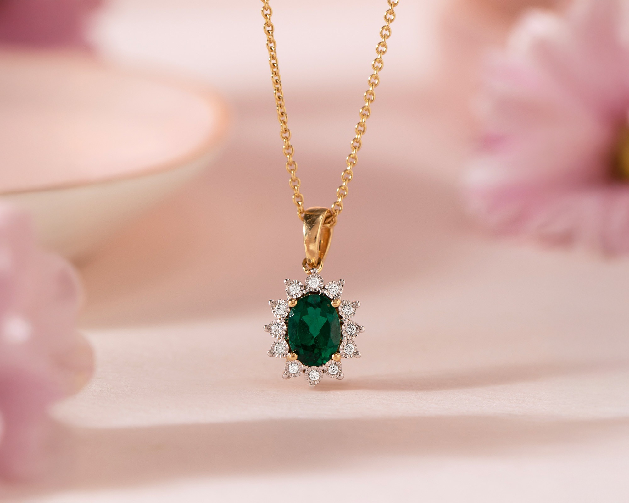 green stone jewellery
