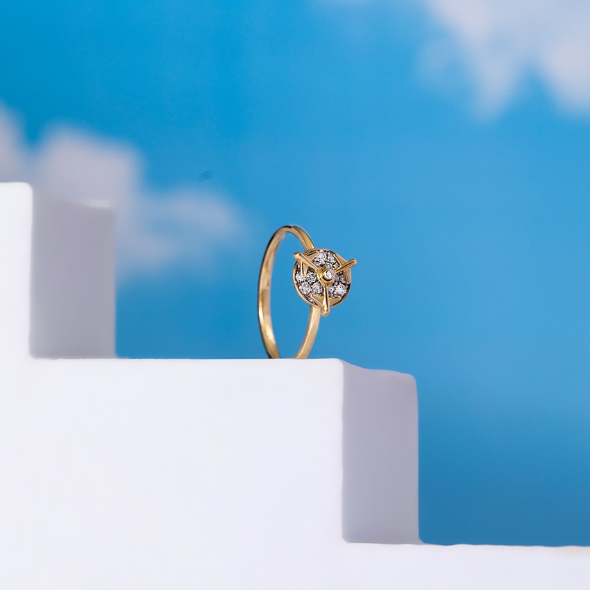 Cincin berlian Sky Spinner