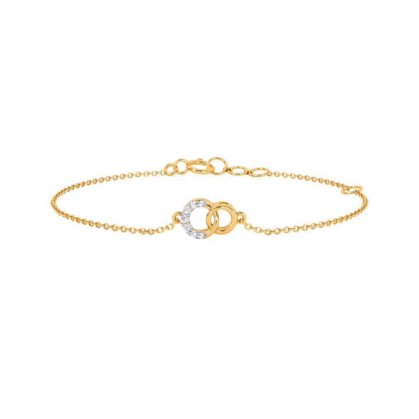 Eternally Linked Diamond Chain Bracelet