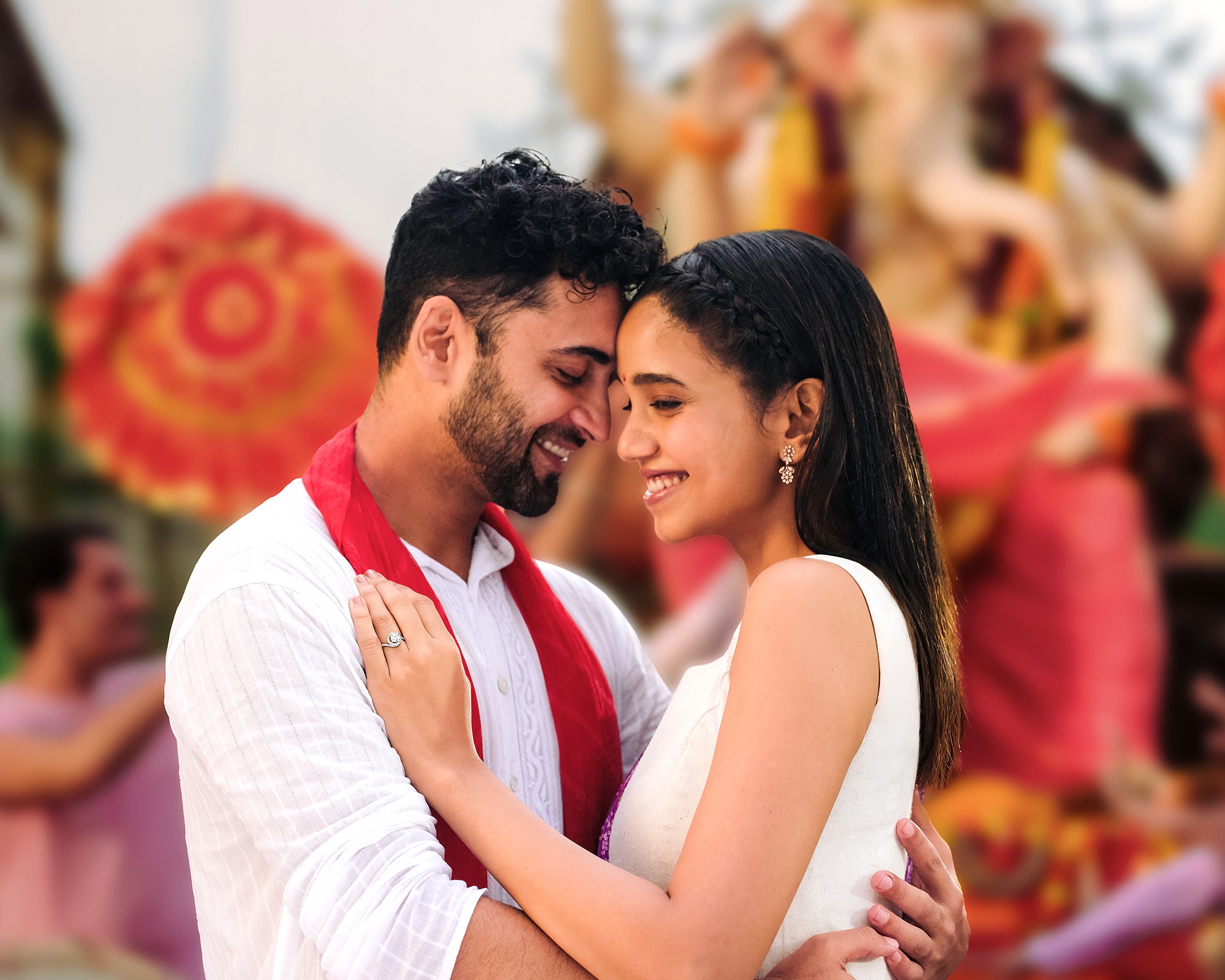 Engagement ring for marathi engagement Sakharpuda ceremony