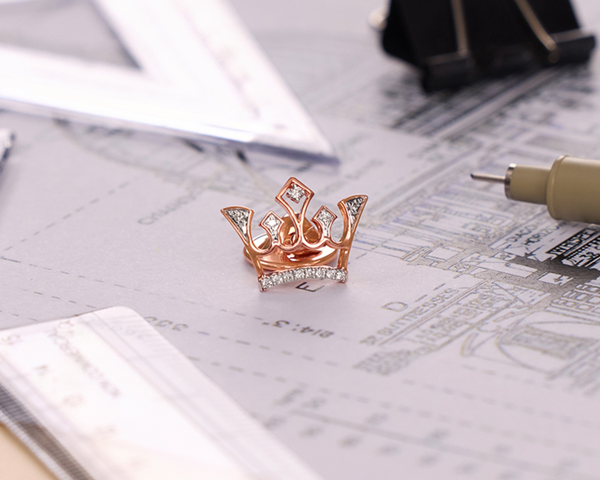 Gold Brooch