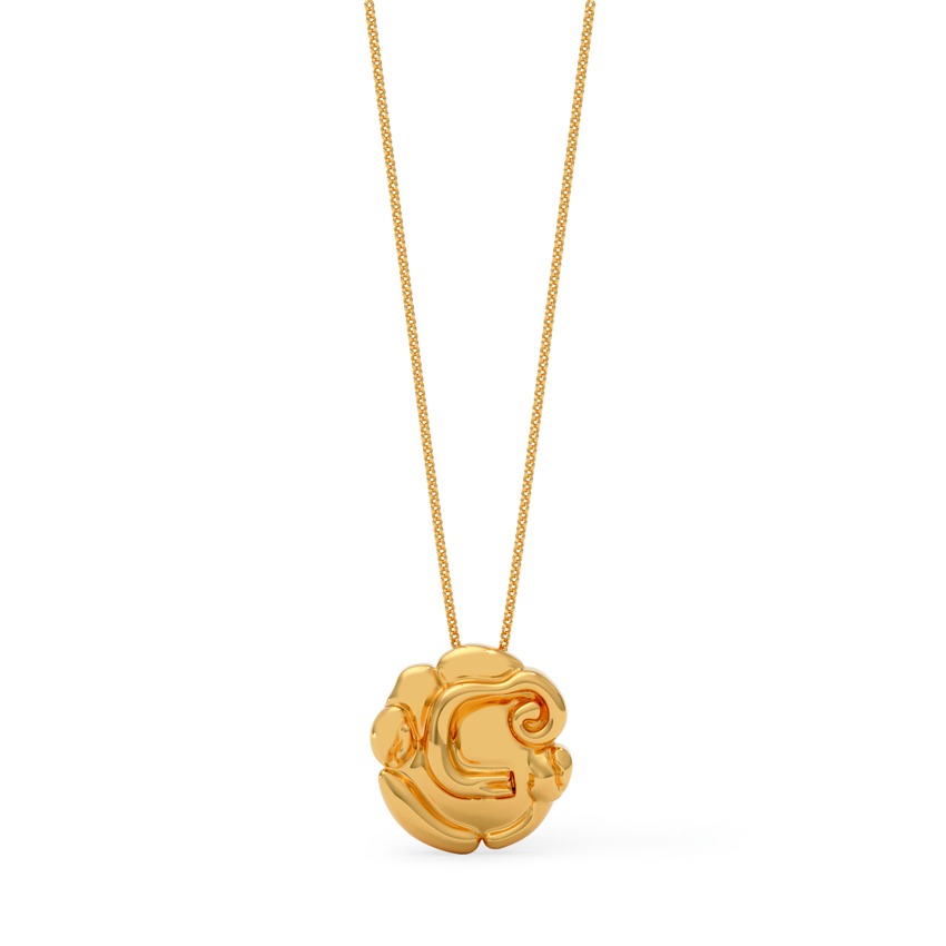 Vighna 22k Gemstone Pendant