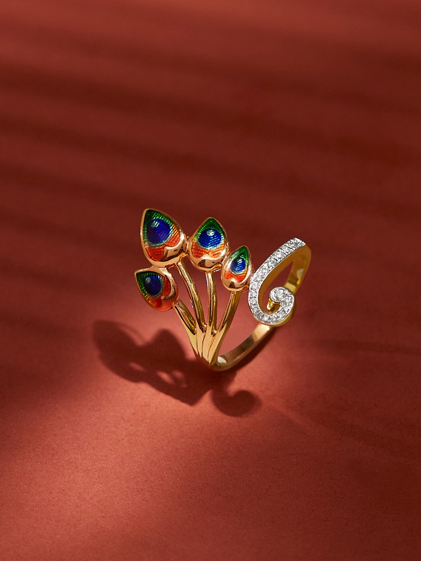 Peacock Ring
