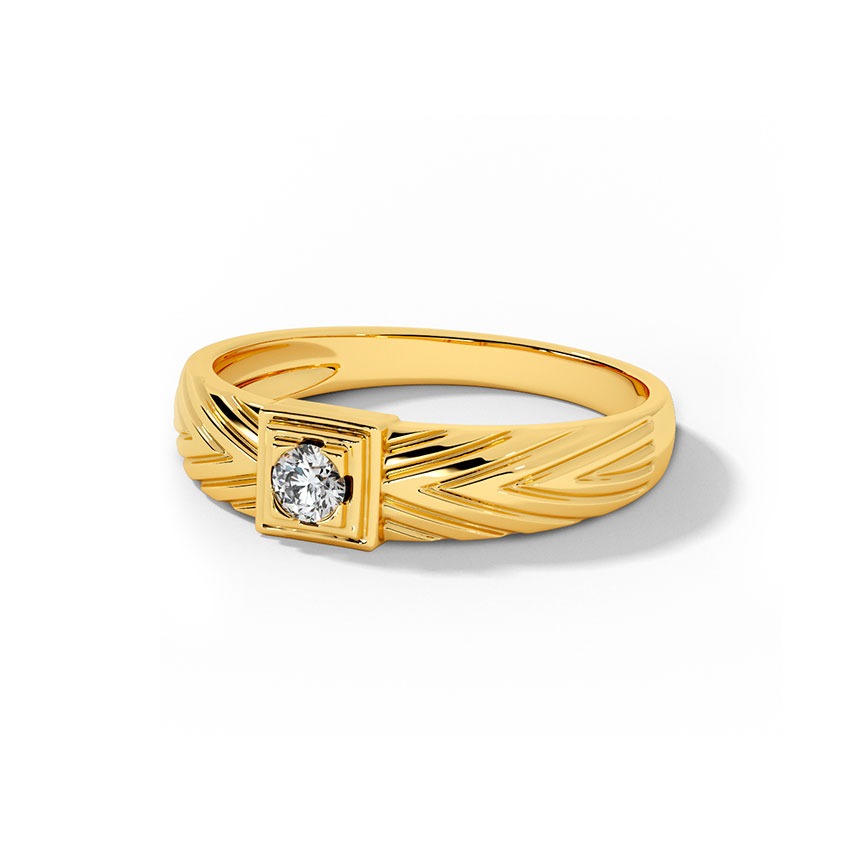 Josh Solitaire Ring for Men