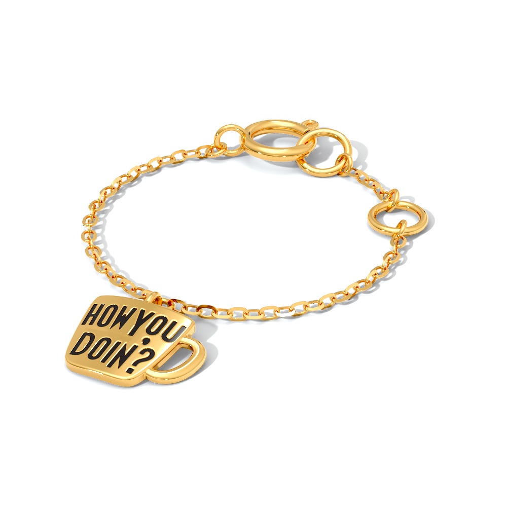 Joey’s How You Doin' Gold Watch Charm