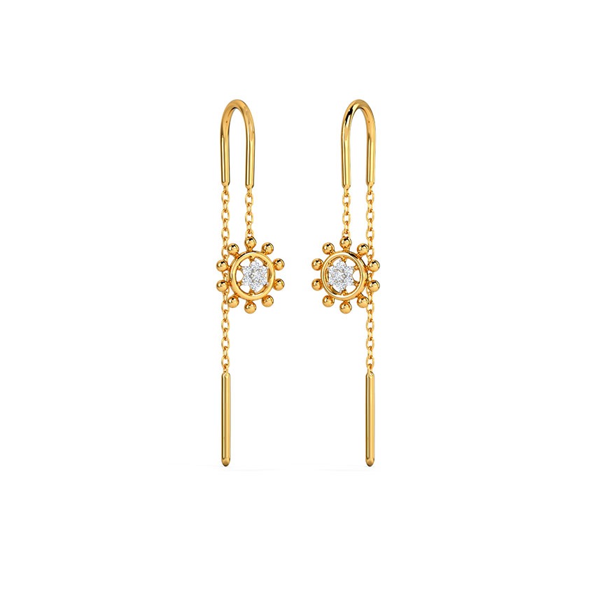 Glory Diamond Sui Dhaga Earrings