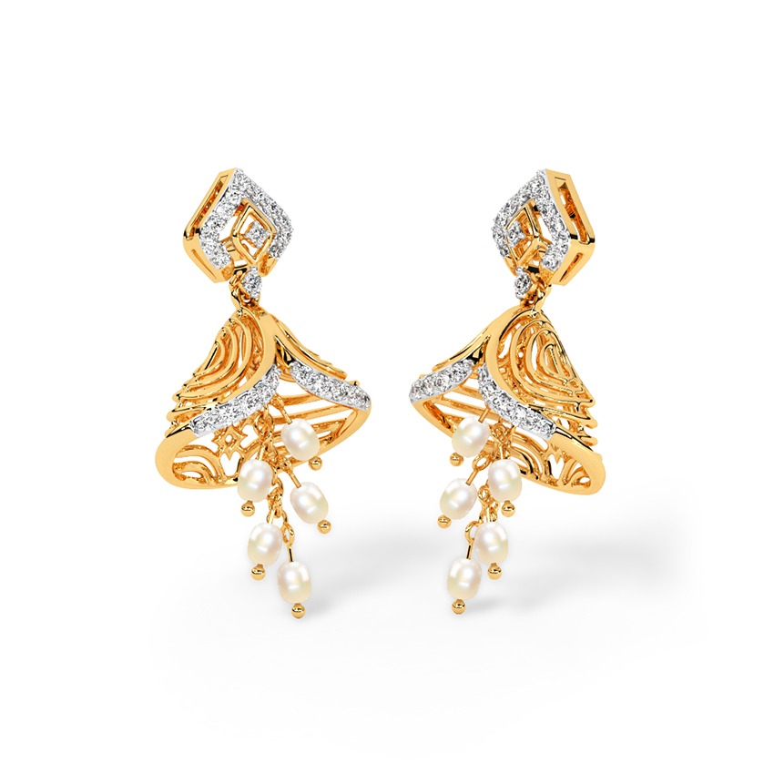 Tisha Gemstone Jhumkas