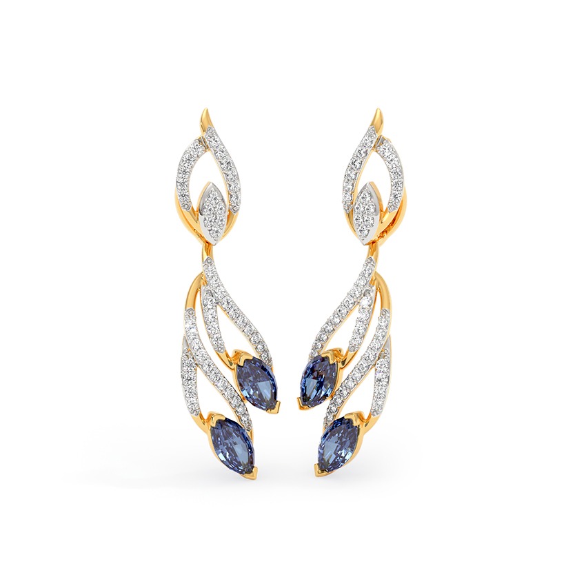Sparkle Soiree Gemstone Drop Earrings