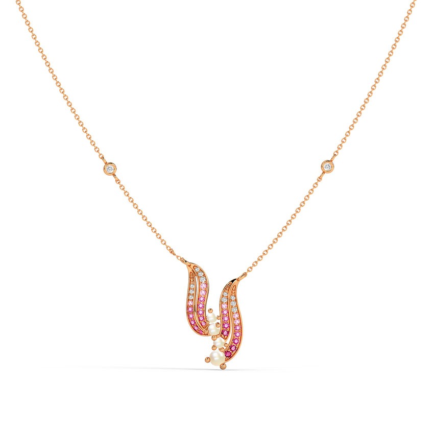 Naia Flowing Gemstone Necklace