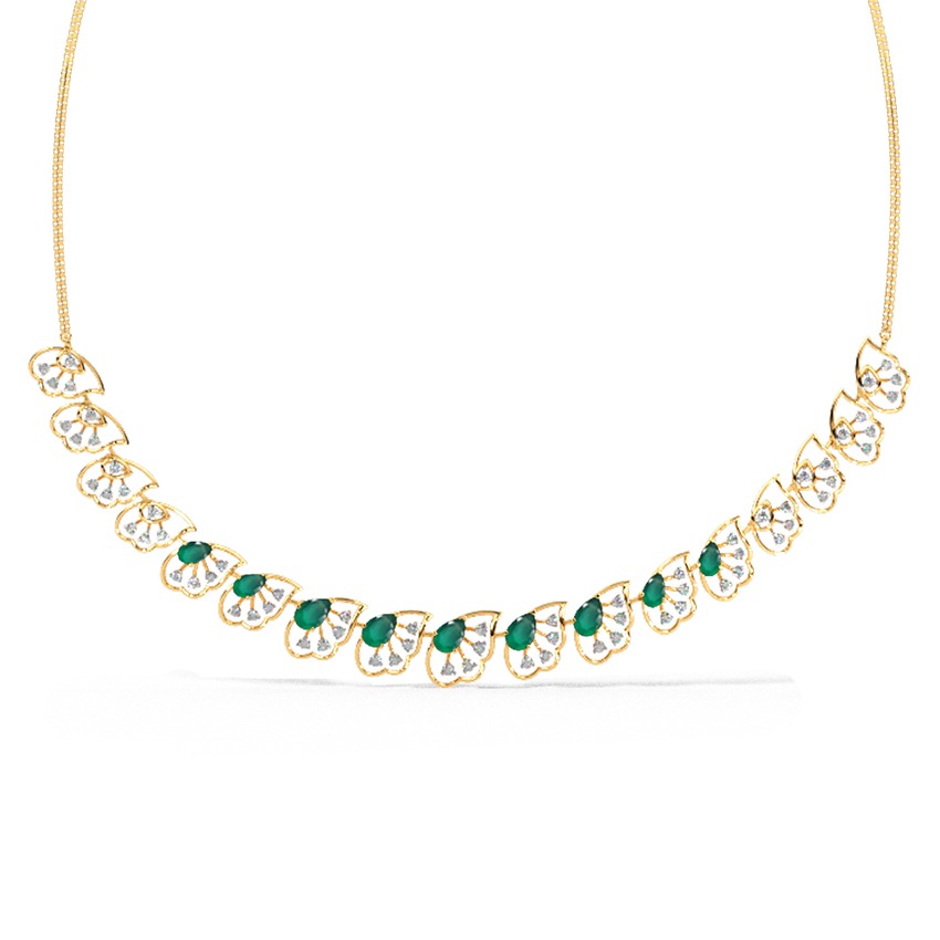Chic Elegance Gemstone Necklace