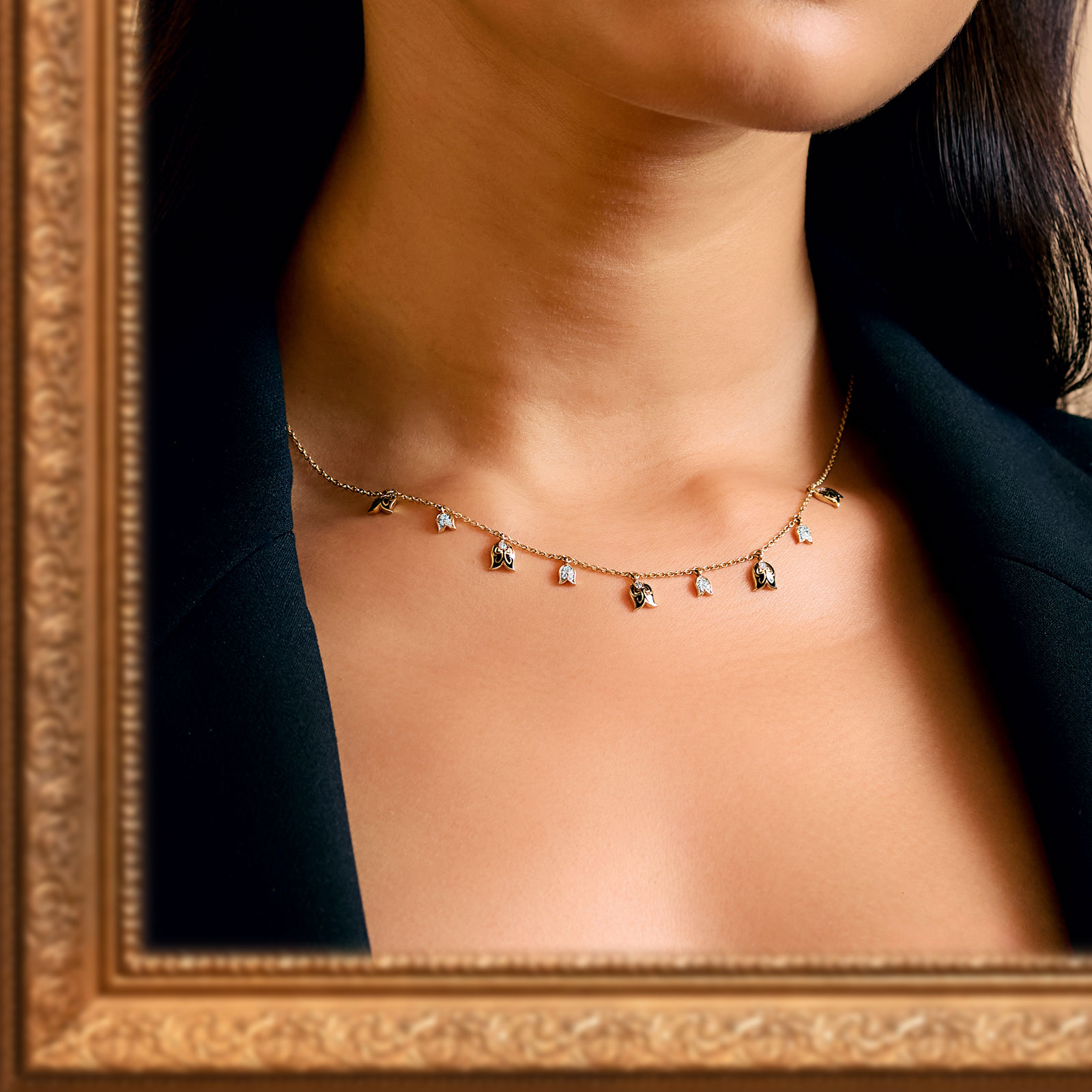 Starry Night Diamond Necklace