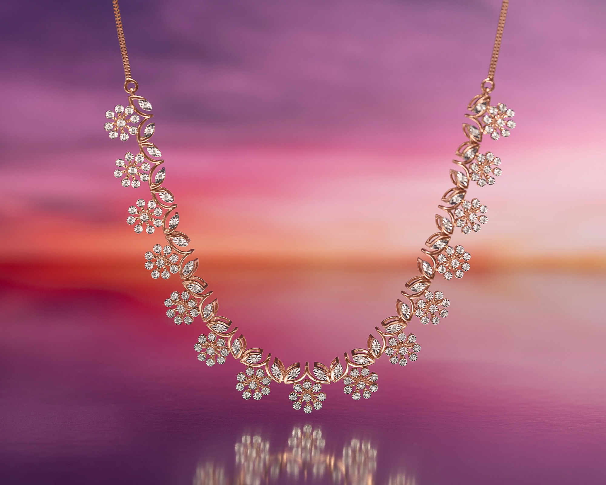 gold stone necklace designs