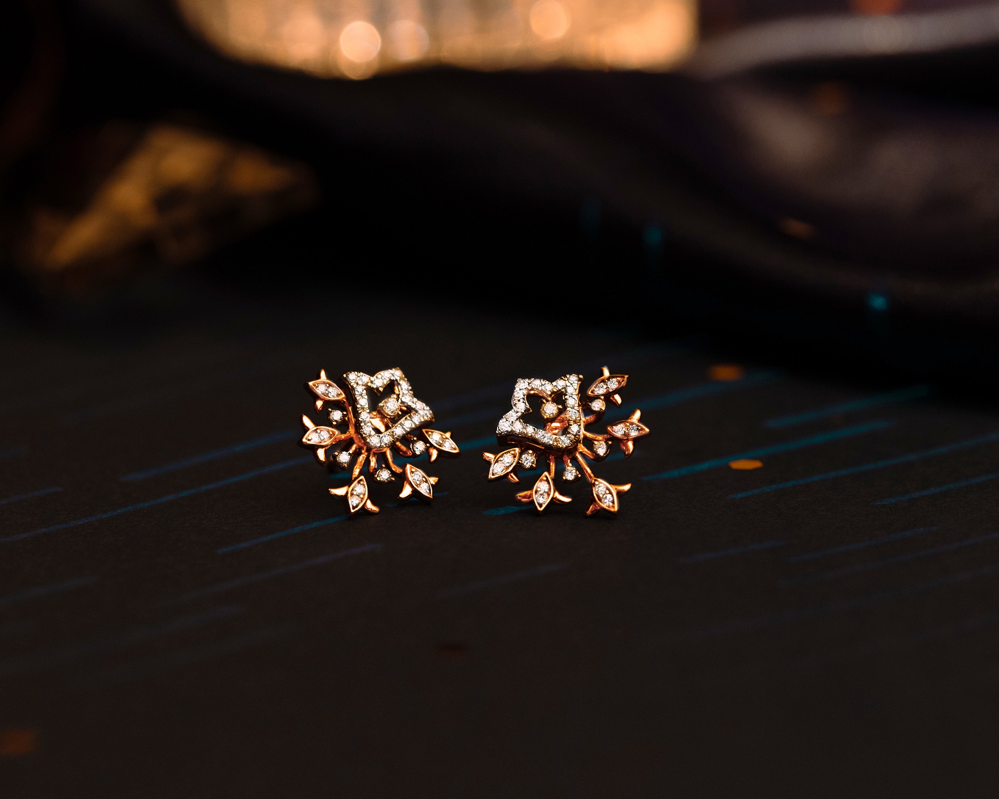 latest design of gold earrings