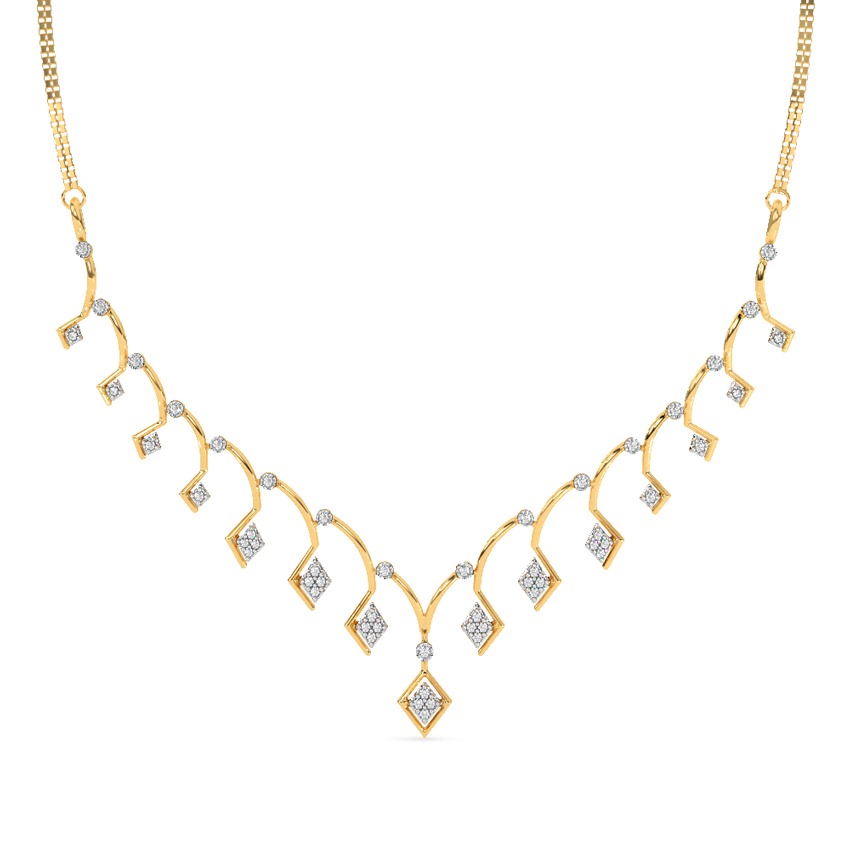 Aura Drizzle Diamond Necklace