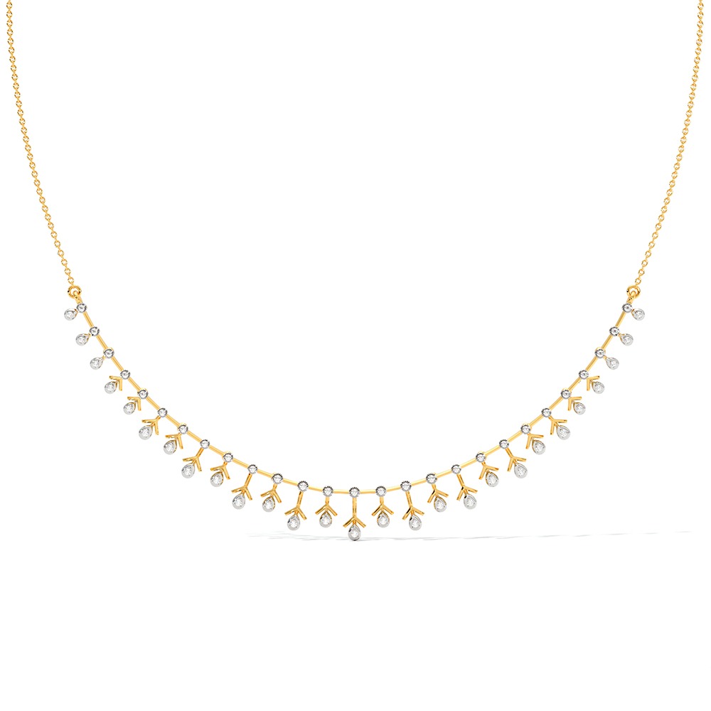 Aurique Diamond Necklace