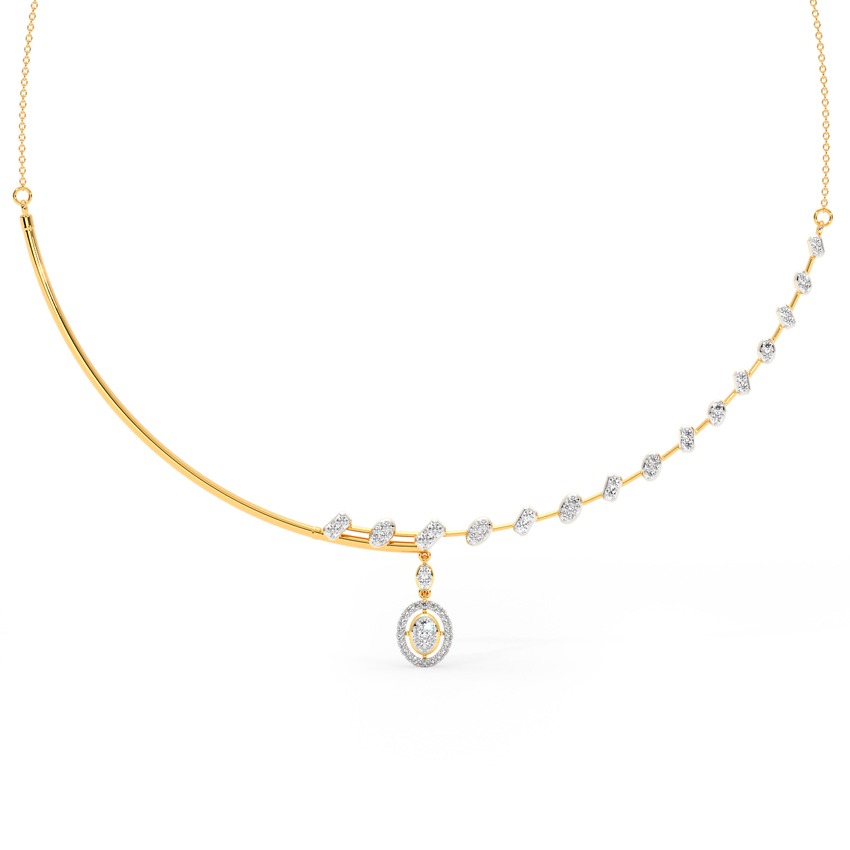 Enigma Diamond Necklace