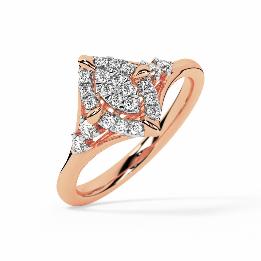 Marquise Cluster Promise Ring