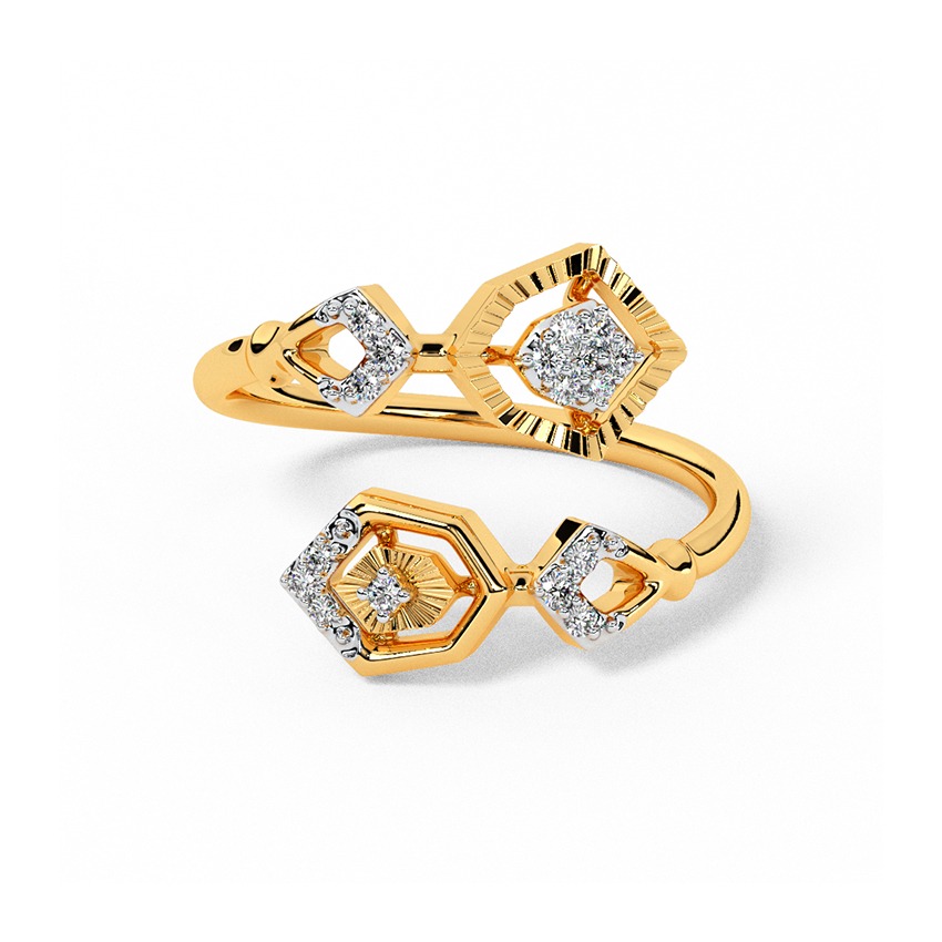 Merriment Marquise Open Diamond Ring