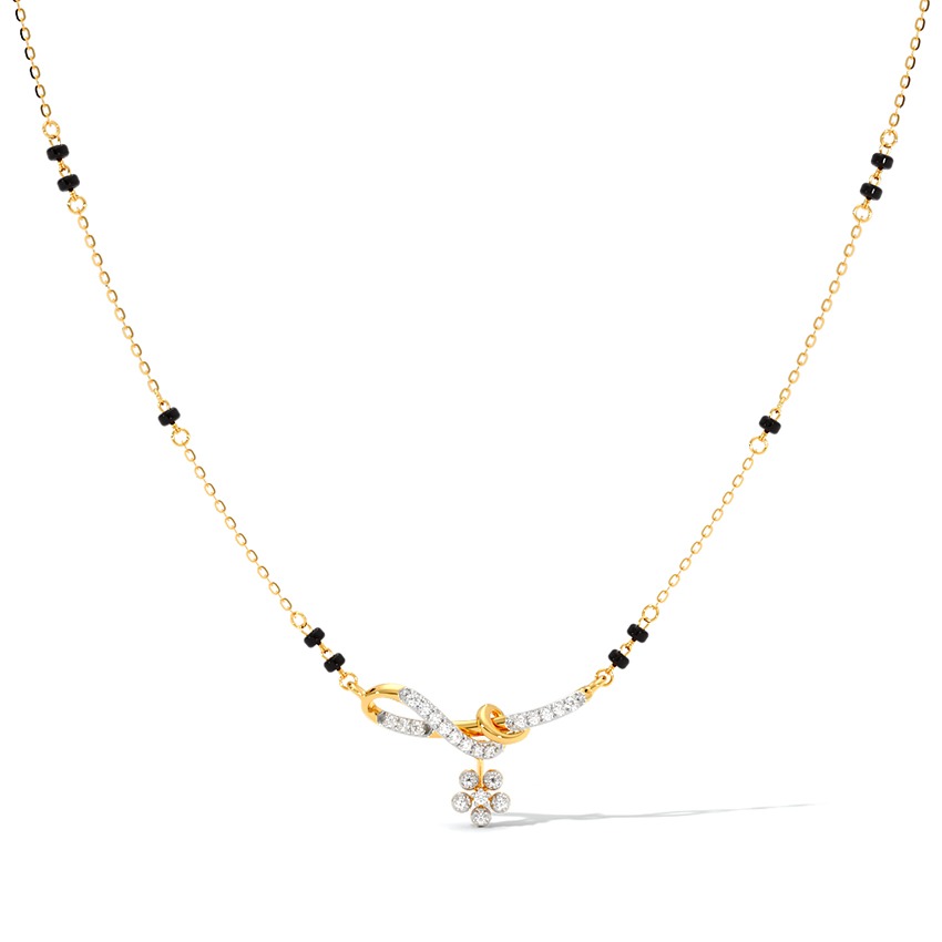 Mystic Knot Diamond Mangalsutra