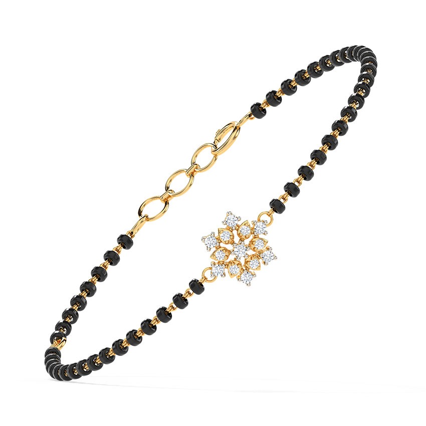 Vritti Diamond Mangalsutra Bracelet