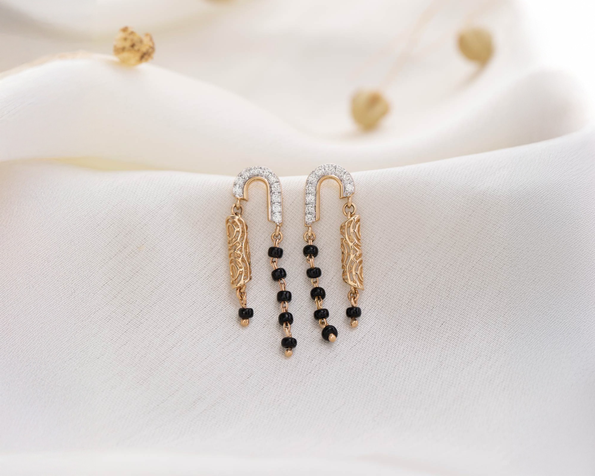 mangalsutra earrings