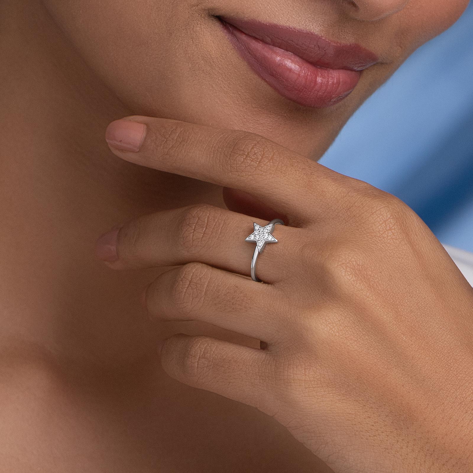 Reignite 925 Silver Diamond Ring