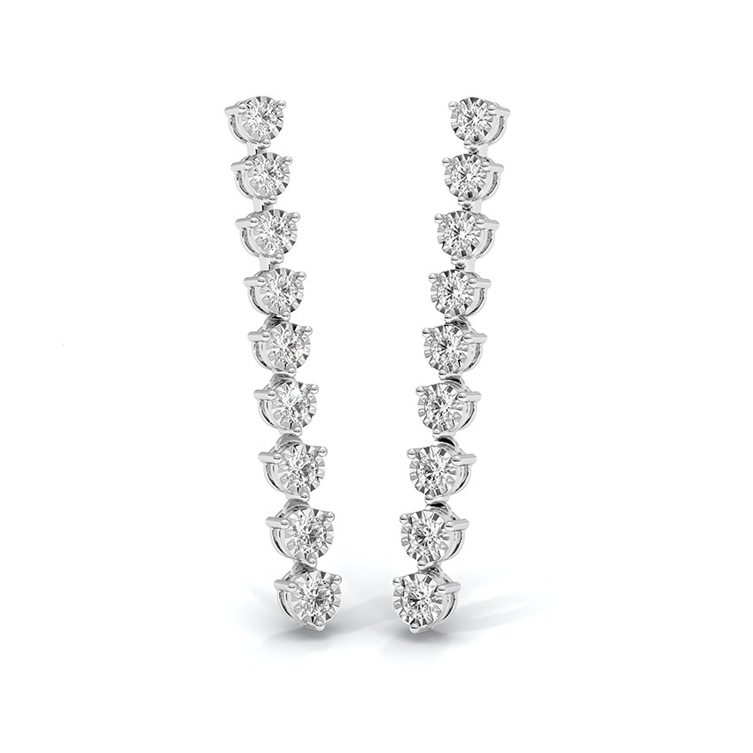 Evermore Glow Diamond Drop Earrings