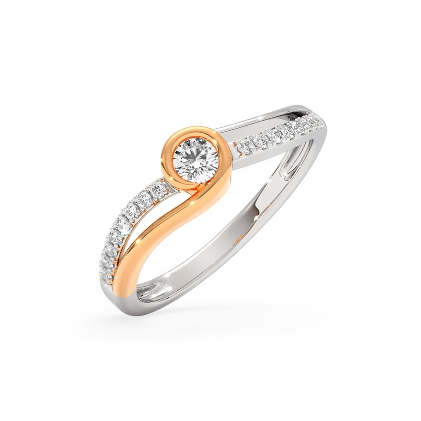 Kaori Platinum Diamond Ring