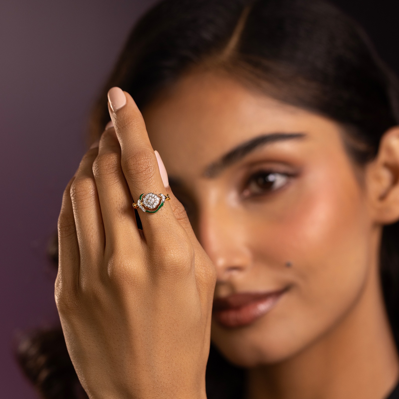 Seren Flip Diamond Ring